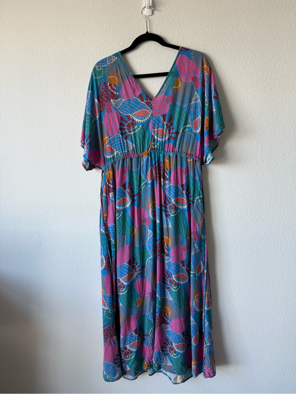 Farm Rio Seashell Cover-Up Maxi
Dress - Picture 10 of 10
